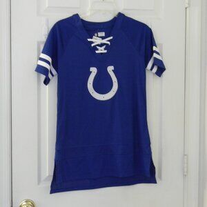 NFL Team Apparel Womens Jersey Indianapolis Colts Blue NWOT